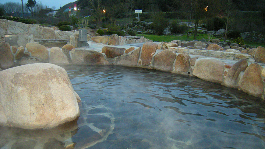 Free hot springs in Spain