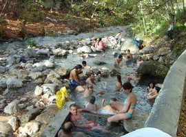 Free hot springs in Spain