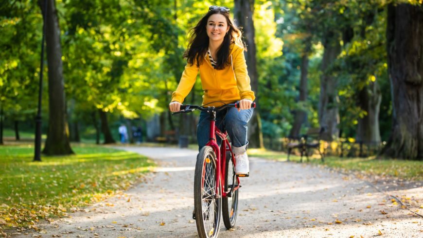 Cycling improves mood