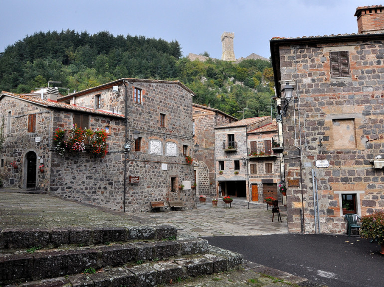 The village of Radicofani