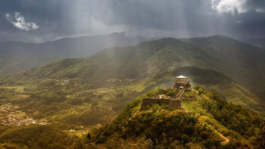 Fortezza delle verrucole, Garfagnana, Tuscan-Emilian Apennine