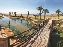 Free hot springs in Spain