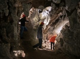 Cave under Predjama Castle