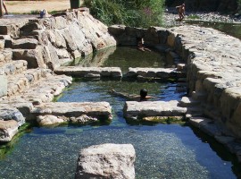 Free hot springs in Spain