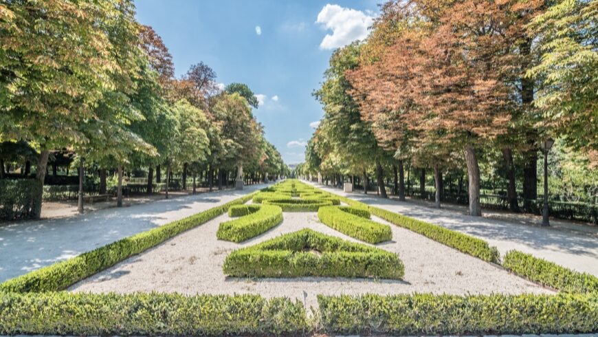 Retiro Park in Madrid