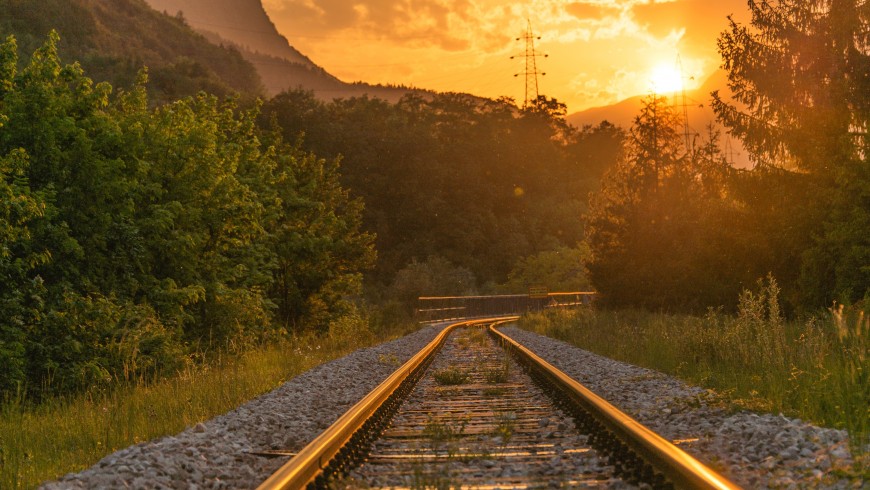 sustainable holiday by train