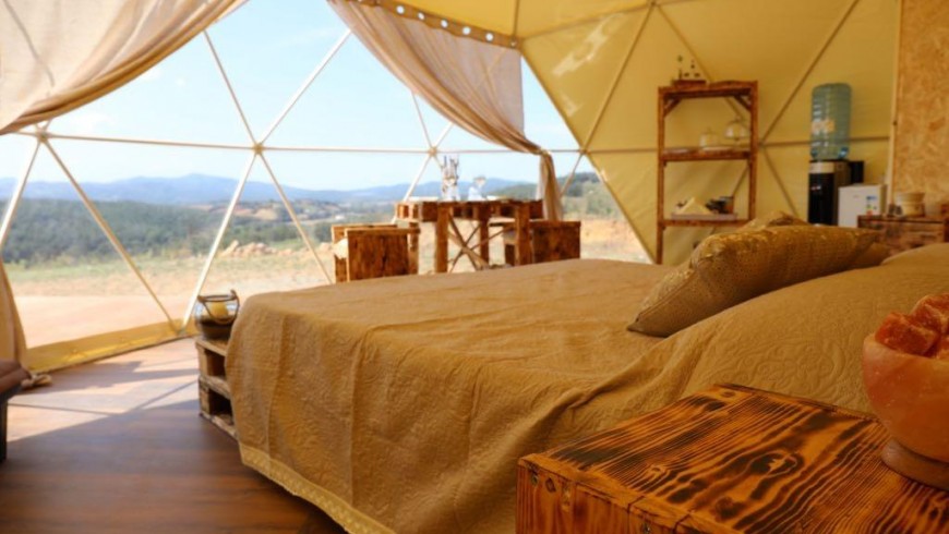 Glamping in Maremma, Tuscany