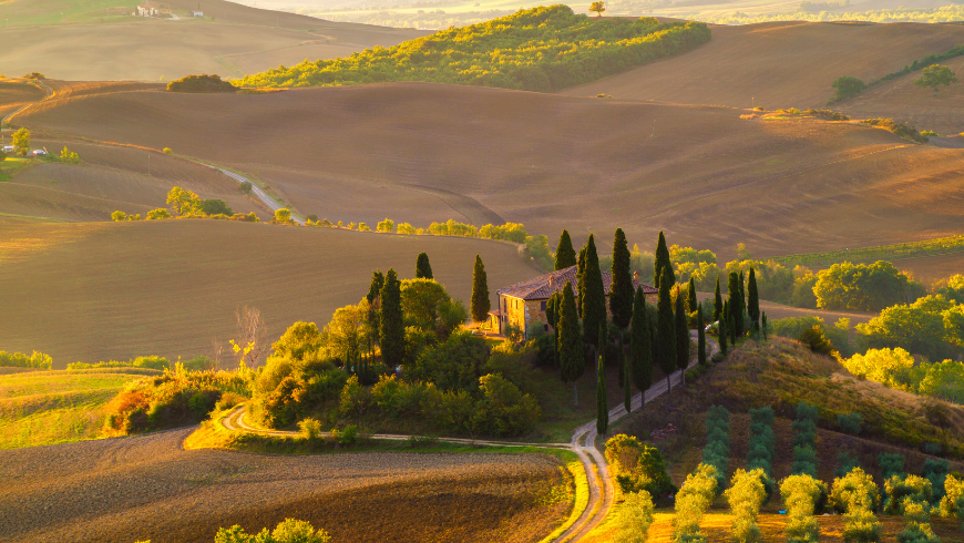 Train journey Among the Hills of Florence