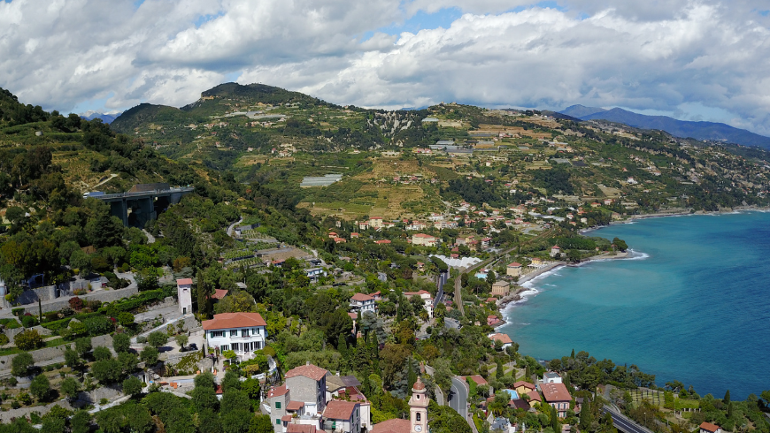 Train Journey to a Ligurian Village