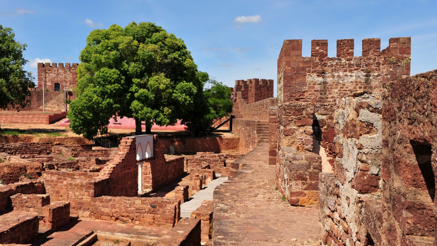 Silves' castle